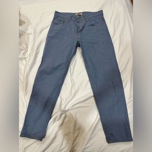Naked and Famous Selvedge Raw denim Left Hand Twill sky blue edition W36